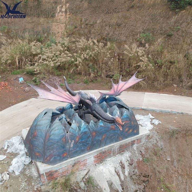Animatronic Western Dragon Model