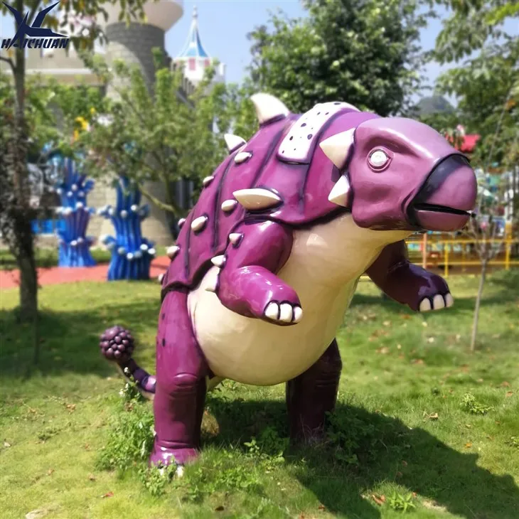 Cartoon Fiberglass Dinsoaur Statue